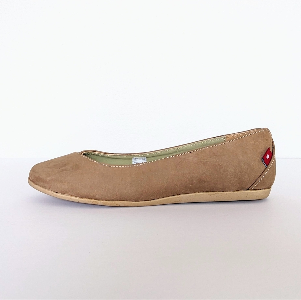 🇨🇦 🇪🇹 Oliberte Misindi Leather Ballet Flat Shoes Fair Trade Made In Ethiopia